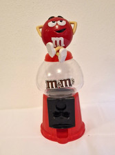 M&M’s Candy Spender Automat Rot Figur Red Dispenser Süßigkeiten Sammler Deko