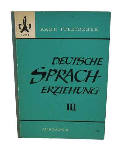 Deutsche spracherziehung iii - deutsche,