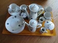 Kaffeeservice Rosenthal Form 2000 seltenes Muster 11 Gedecke 50/ 60er