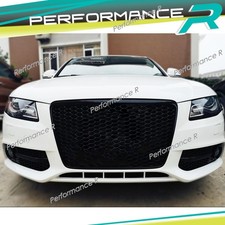 Rs4 optik schwarz frontgrill - schwarz,