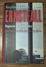 STEPHAN LAMBY - ERNSTFALL - Regieren in Zeiten des Krieges - GEBUNDEN