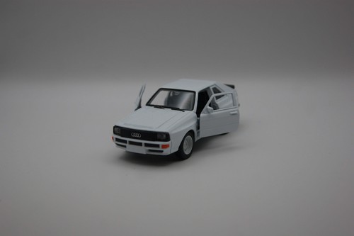 Welly audi quattro - audi, weiß