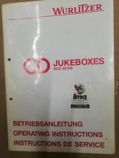 Wurlitzer "CD Musikboxen" org. Service Manual