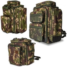 Saber DPM Rucksack Camo 3 Größen Rucksack Angeln Camping Tasche Reise Karpfen Tackle