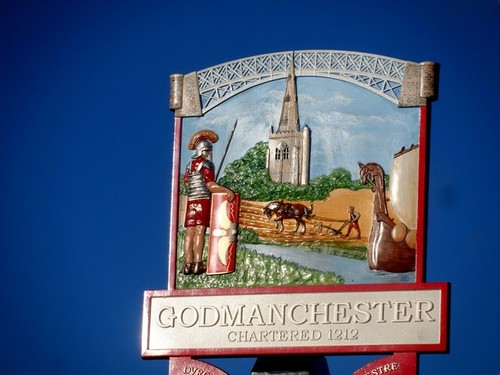 Foto godmanchester schild - a2,