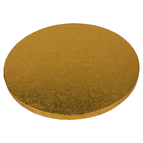 Cakeboard 25cm 12mm gold