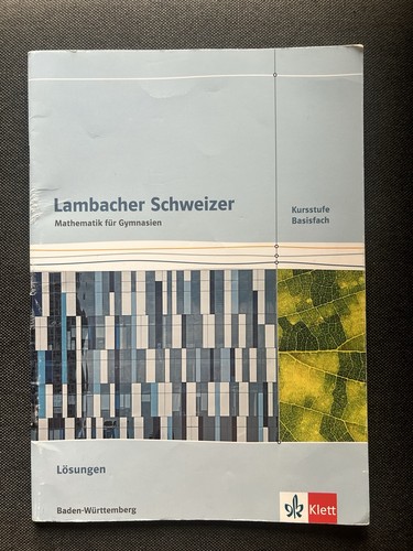 Lambacher schweizer lösungen - lambacher,