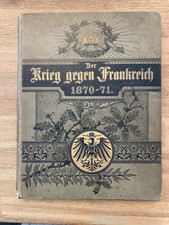 Buch Antik 1895 Der Krieg