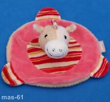 STERNTALER PFERD PIA SCHMUSETUCH RASSEL18 CM ROSA KUSCHELTUCH