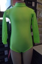 Flo grün Lycra Rollkragen
