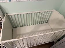 IKEA Hensvik Gitterbett 120 x 60 und Träumeland Matratze und Träumeland Bettsett