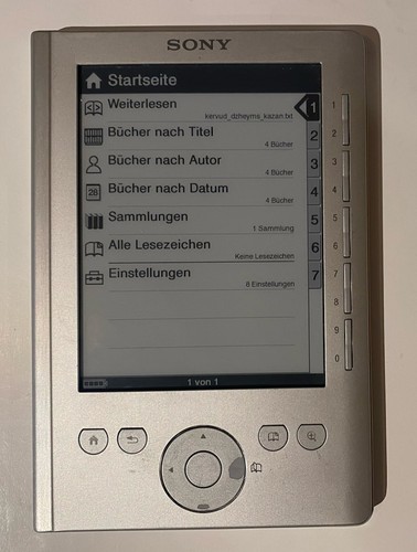 Sony digital book - sony, reader