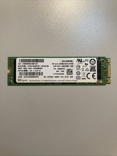 Hynix ssd 512 2280 sata - 2280,