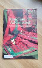 Buch zum Sticken, Heft, Weihnachten, Advent, Rico Design