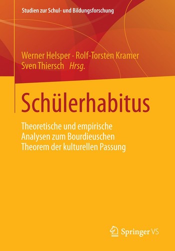 Schülerhabitus rolf torsten - schülerhabitus, rolf-torsten