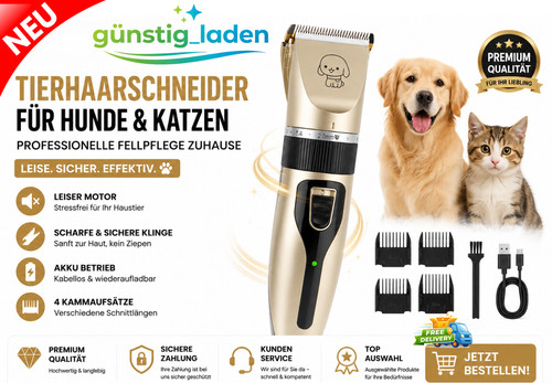 Tierhaarschneider hund katzen - hund,