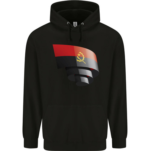 Gekräuselter angola flagge - gekräuselter,