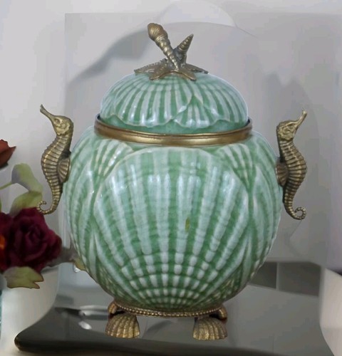 Porzellan bronze dose - porzellan,