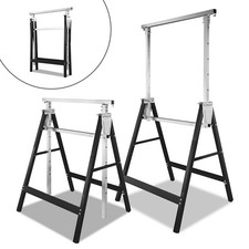 2X Gerüstbock 200kg Höhenverstellbar Arbeitsbock Klappbar mit Abrutschsicherung