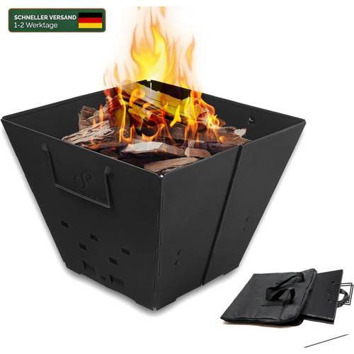 Tragbare feuerstelle eisen - tragbare,