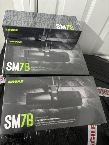 Shure sm7b schwarz dynamisches - shure,