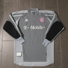 Vintage Retro 2002/02 Kahn 1 FC Bayern München Trikot Größe: S Sammler Adidas