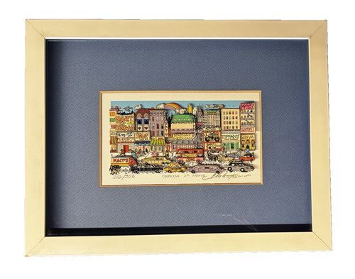 Charles fazzino original 3d - original,
