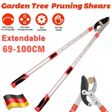 Profi Amboss Astschere Teleskopstiel Gartenschere Baumschere Astschneider Schere