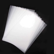 Transparentpapier bedruckbar 100 Blatt DIN A4 70g/qm Hochauflösend Basteln Sk...