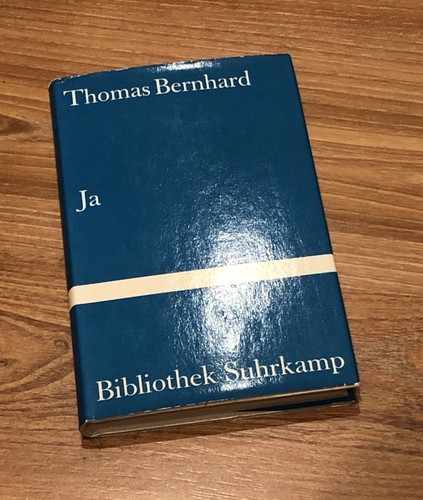 Thomas bernhard erste - ja, |