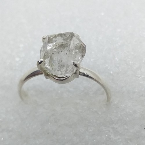 Ring echter herkimer diamant - ring,