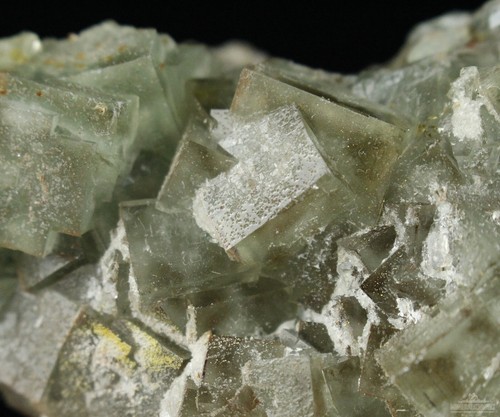 Mineralien fluorit quarz - fluorit,