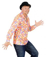 buntes 70er Jahre Hippie Hemd