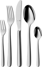 WMF Kult plus Edelstahl Besteck Set 6 Personen, Essbesteck Set 30 Teilig, Hohlhe