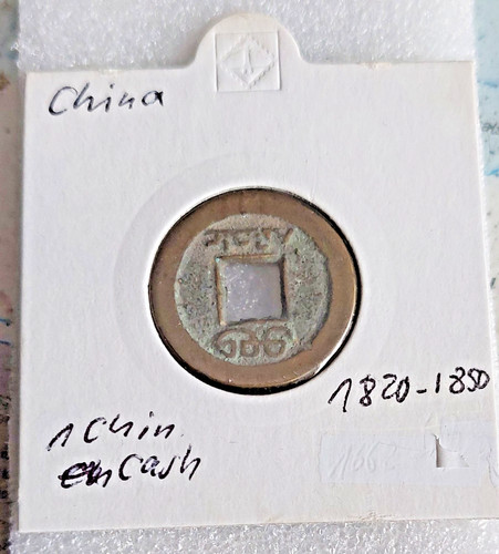 Münze china vor 1900 - 1900, 1
