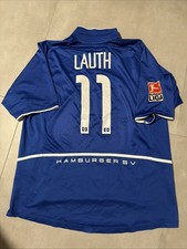 HSV Trikot 11 Lauth Adig Größe XL Blau 2004 Away Hamburger SV Nike Vintage