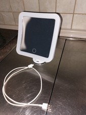 Kosmetikspiegel mit Beleuchtung Und 10 X Vergrößerung 3 Lichtfarben u. Saugnapf