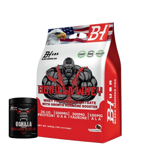 Gorilla whey protein 5kg - whey,