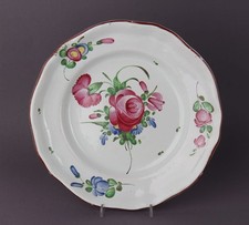 Großer Fayence Teller Platte