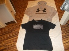 * UNDER ARMOUR * Hoodie/Kapuzensweater und Shirt Kurzarm Gr. XXL siehe Fotos