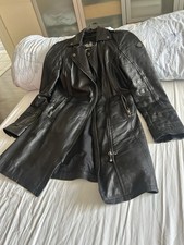 Echtlederjacke Damen Schwarz