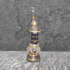 Orientalisches Glasflakon Flakon Flacon Glas Duftvase Glasflacon Blau Orient