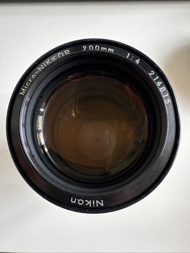 Nikon micro nikkor 200mm 4 - nikon,
