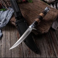 Messer Outdoor multifunktion, Jagdmesser mit Messerscheide Camping Kinfe