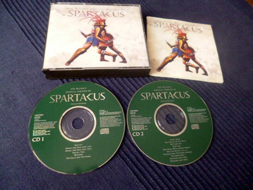 2cd jeff wayne spartacus - 2cd,
