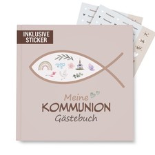 Gästebuch Kommunion mit