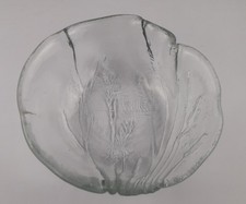 Glasschale mit Naturmuster