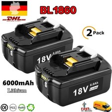 2X 18V 6.0Ah Akku Für Makita