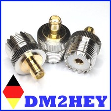 Adapter SMA  auf PL UHF Buchse