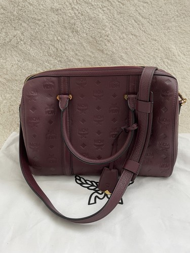 Mcm boston medium leder - mcm,
